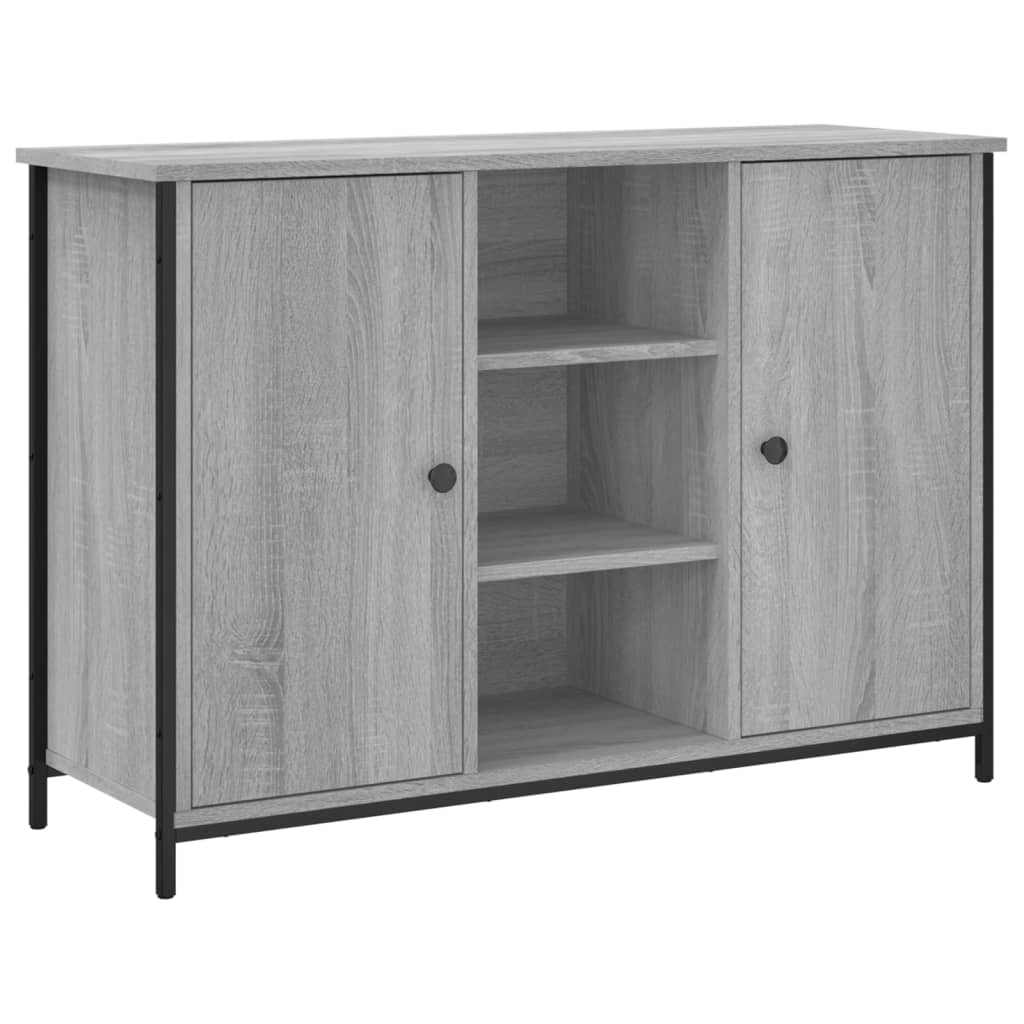 Credenza Grigio Sonoma 100x35x70 cm in Legno Multistrato - homemem39