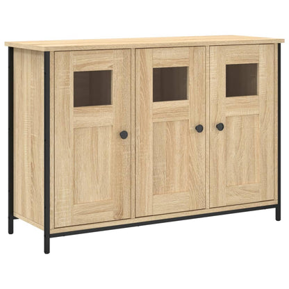 Credenza Rovere Sonoma 100x35x70 cm in Legno Multistrato - homemem39