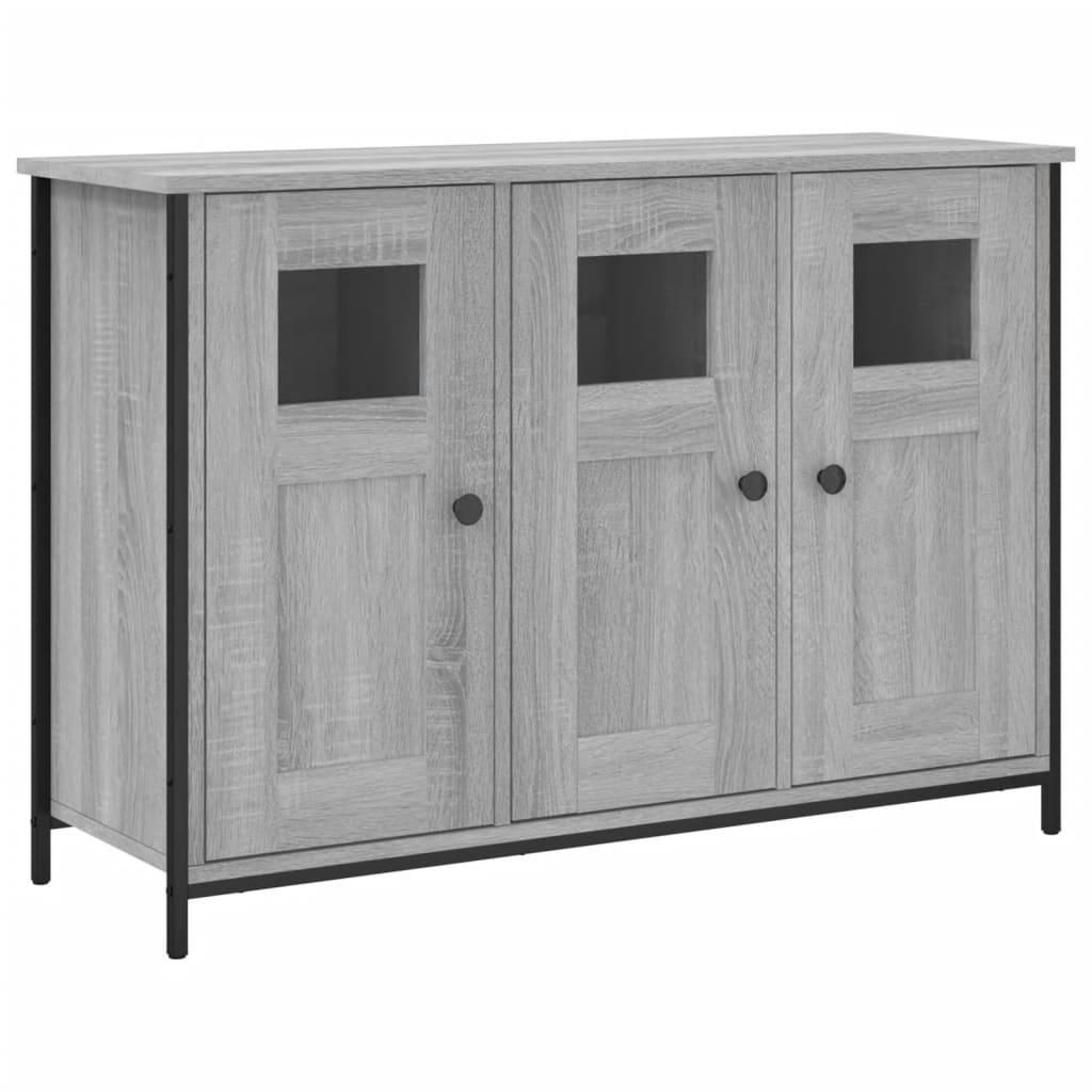 Credenza Grigio Sonoma 100x35x70 cm in Legno Multistrato - homemem39