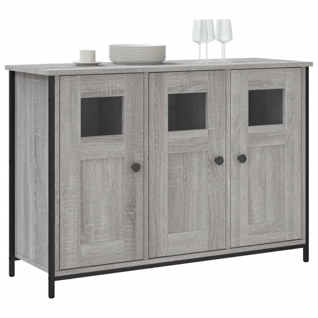 Credenza Grigio Sonoma 100x35x70 cm in Legno Multistrato - homemem39