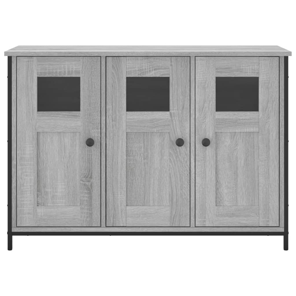 Credenza Grigio Sonoma 100x35x70 cm in Legno Multistrato - homemem39