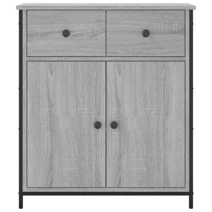 Credenza Grigio Sonoma 70x30x80 cm in Legno Multistrato - homemem39