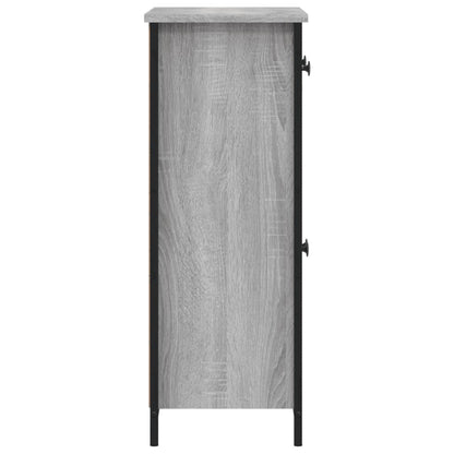 Credenza Grigio Sonoma 70x30x80 cm in Legno Multistrato - homemem39