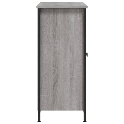 Credenza Grigio Sonoma 100x33x75 cm in Legno Multistrato - homemem39