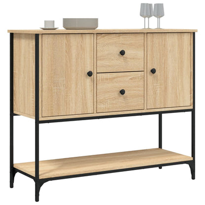 Credenza Rovere Sonoma 100x36x85 cm in Legno Multistrato - homemem39