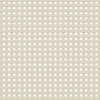 Comodino SENJA Aspetto Rattan Bianco 40x35x80 cm in Legno Pino - homemem39