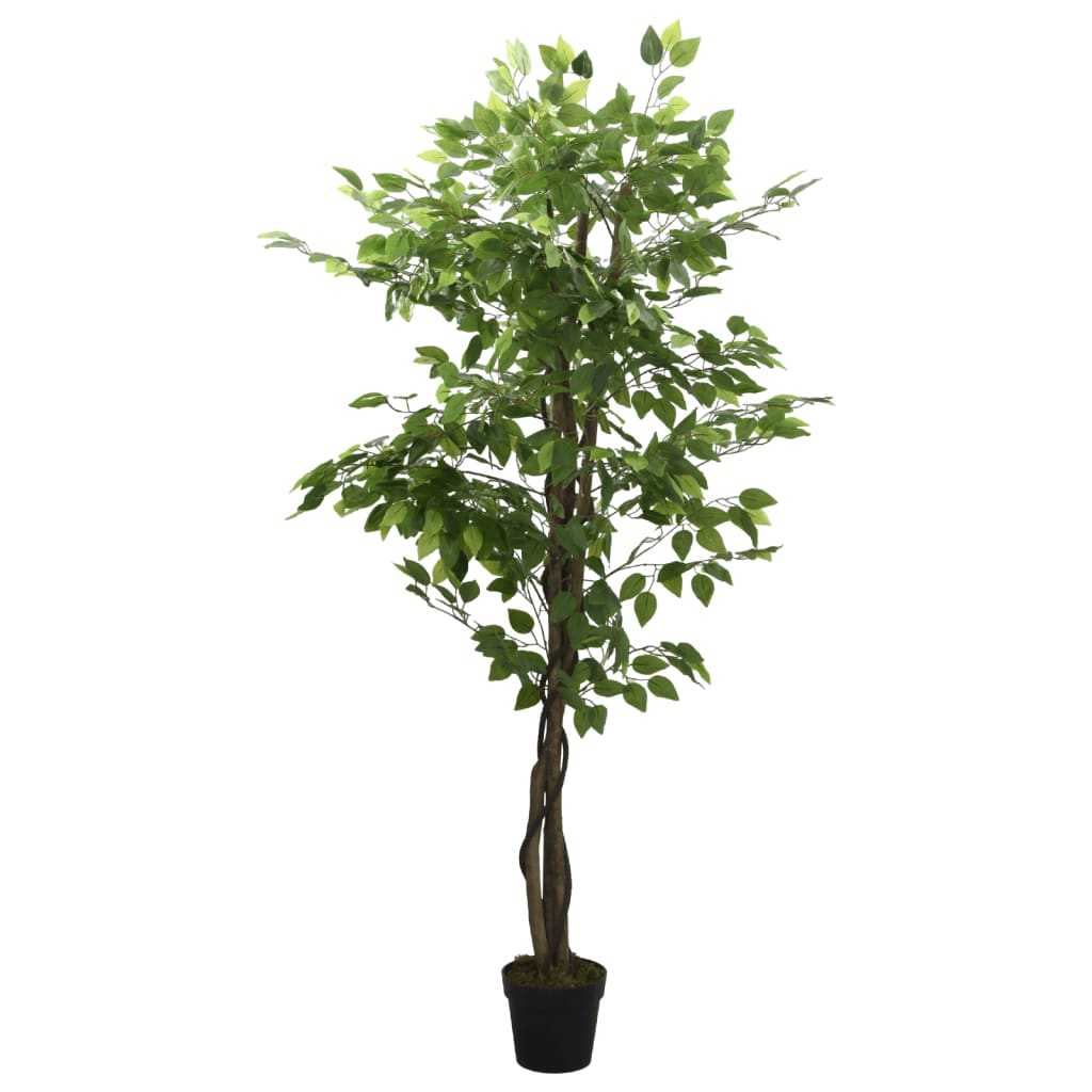 Albero di Ficus Artificiale 378 Foglie 80 cm Verde - homemem39