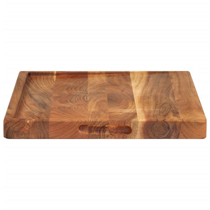 Tagliere 52x38x3,5 cm in Legno Massello di Acacia - homemem39