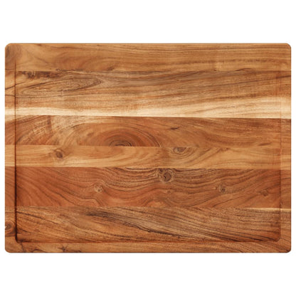 Tagliere 52x38x3,5 cm in Legno Massello di Acacia - homemem39