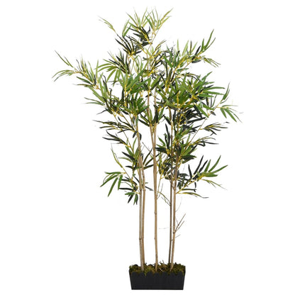 Albero Bambù Artificiale 368 Foglie 80 cm Verde - homemem39