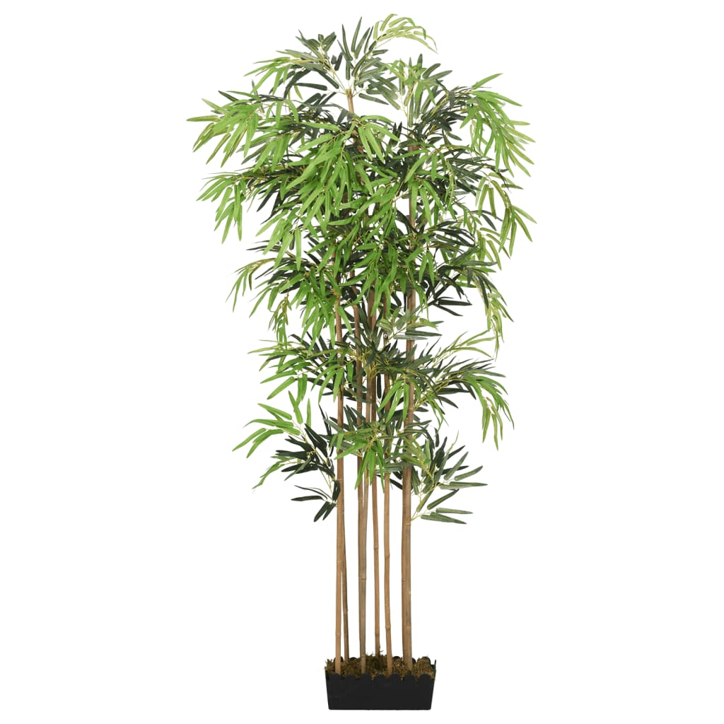 Albero Bambù Artificiale 500 Foglie 80 cm Verde - homemem39