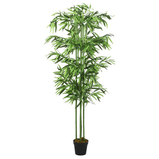 Albero Bambù Artificiale 864 Foglie 180 cm Verde - homemem39