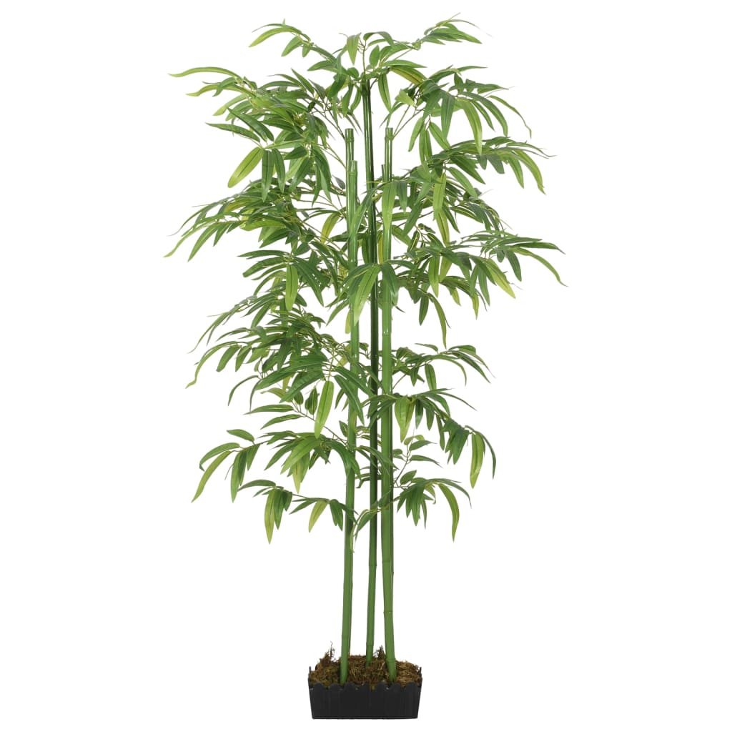 Albero Bambù Artificiale 576 Foglie 150 cm Verde - homemem39