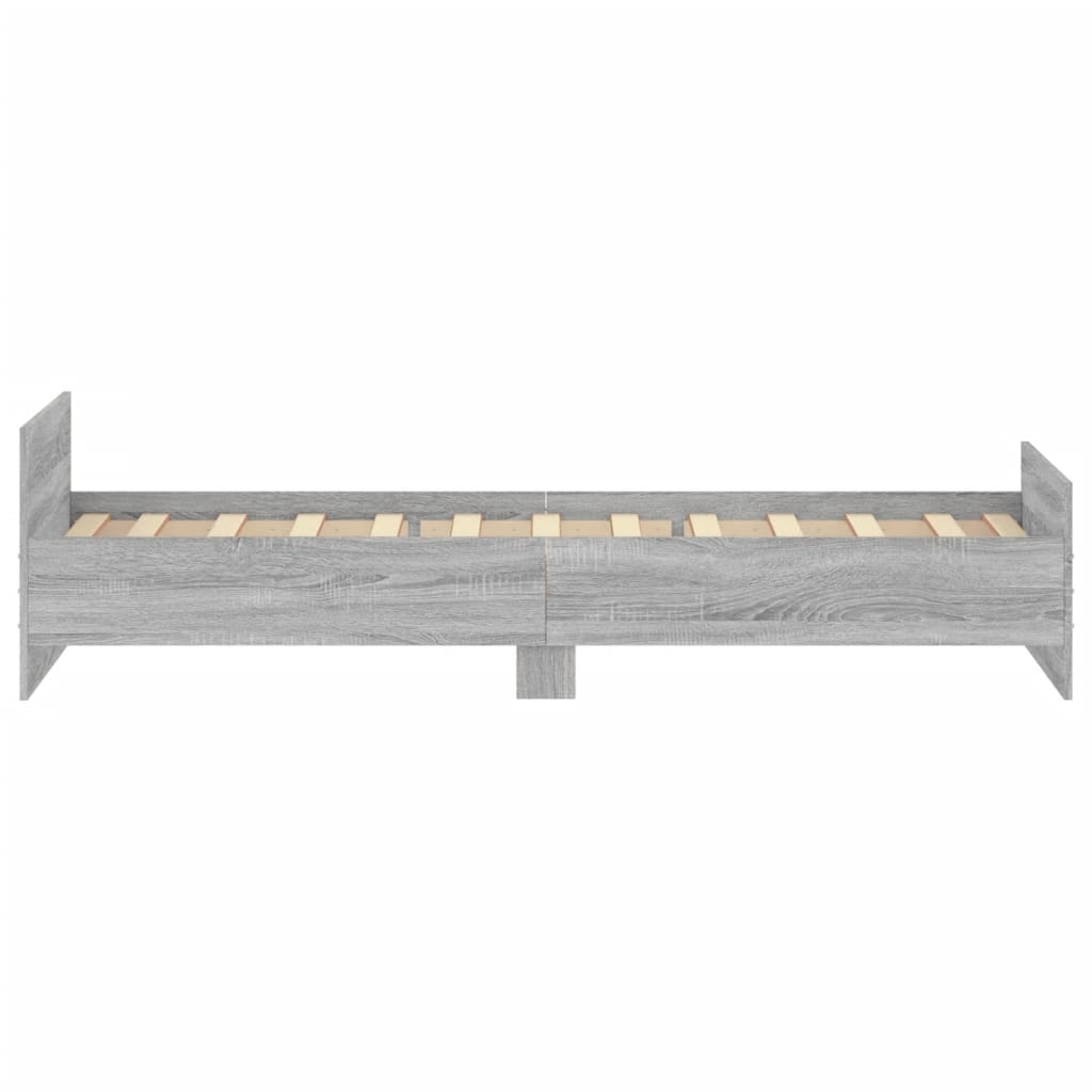 Giroletto Grigio Sonoma 90x190 cm in Legno Multistrato - homemem39