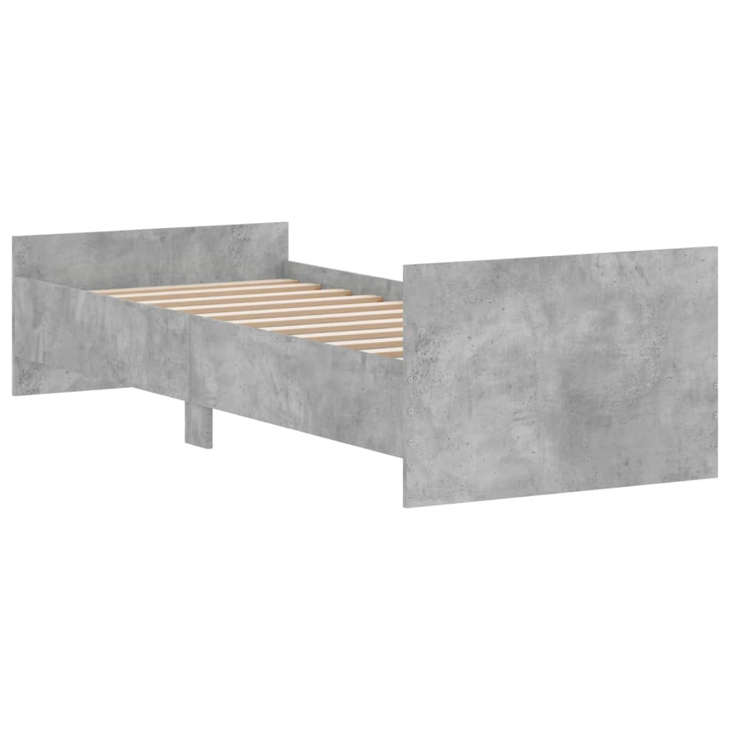 Giroletto Grigio Cemento 75x190 cm Small Single Multistrato - homemem39