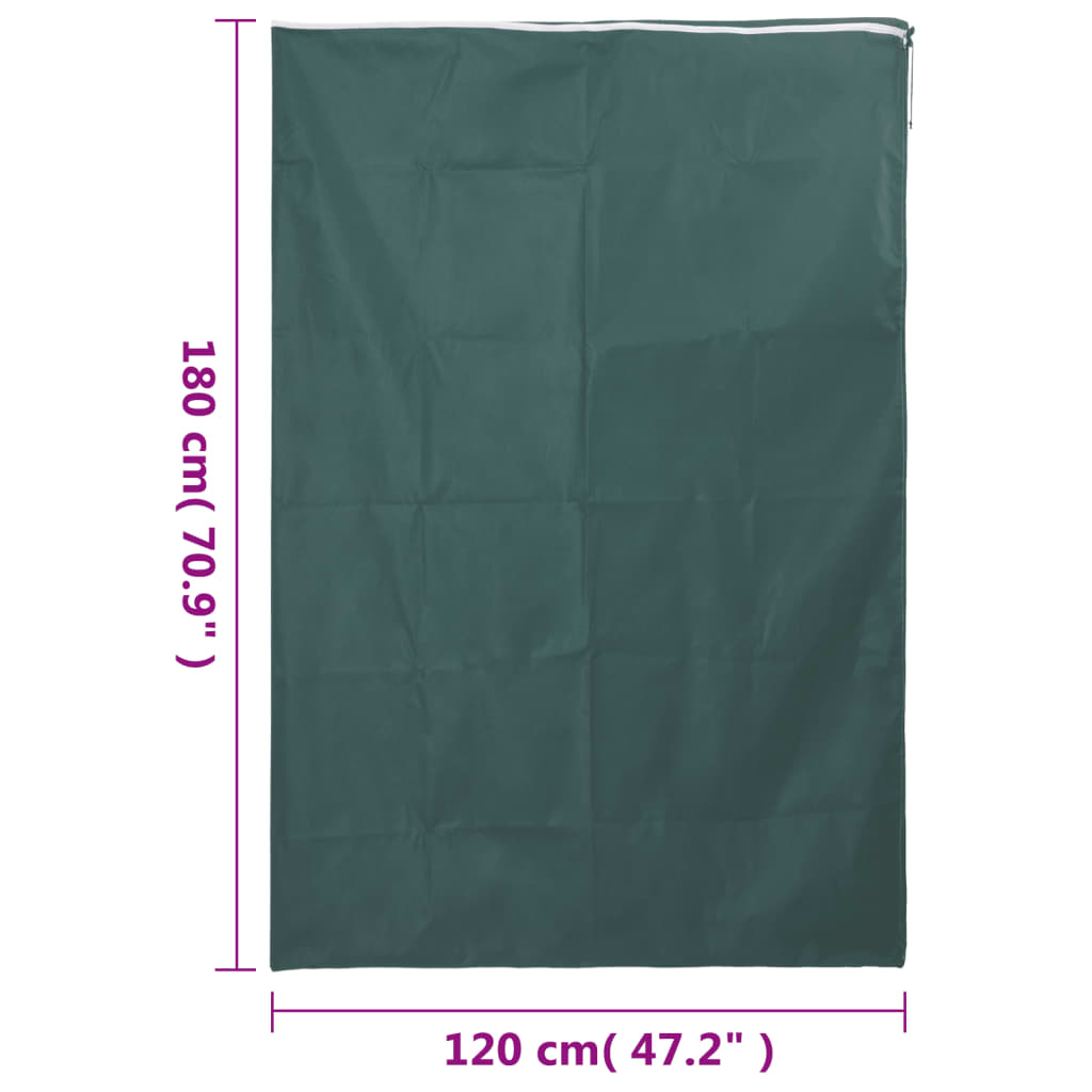 Coperture con Cerniera per Piante 2pz 70 g/m² 1,2x1,8 m - homemem39