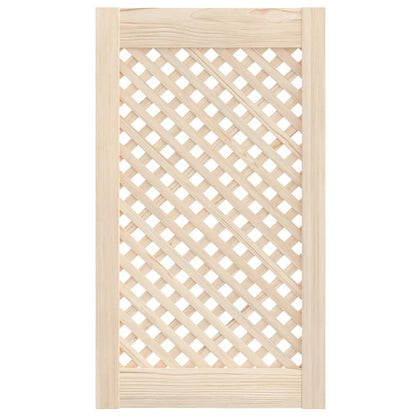 Ante con Design a Reticolo 2 pz 39,5x69 cm in Legno di Pino - homemem39