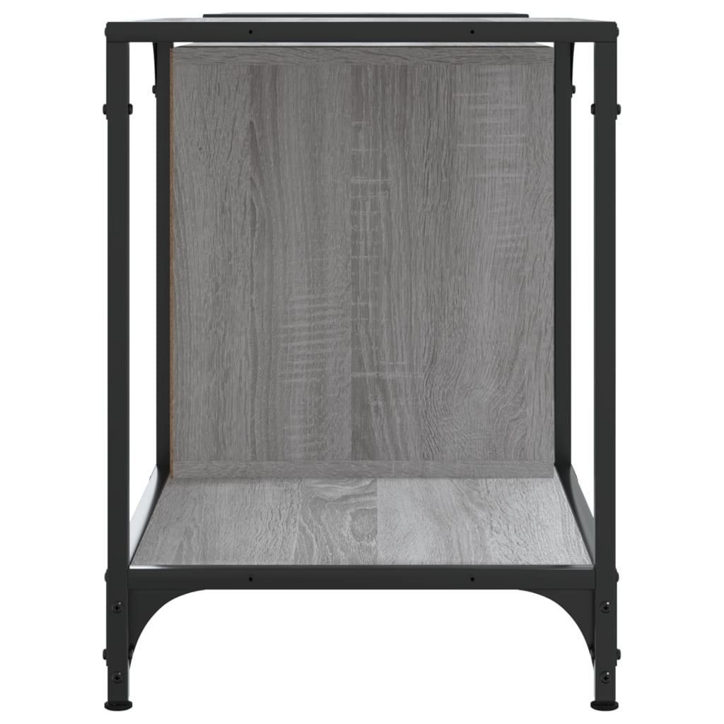 Mobile Porta TV Grigio Sonoma 153x37x50 cm in Legno Multistrato - homemem39