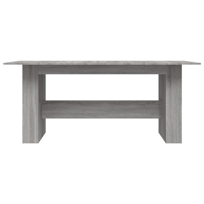 Tavolo da Pranzo Grigio Sonoma 180x90x76 cm Legno Multistrato - homemem39