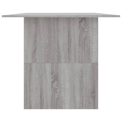 Tavolo da Pranzo Grigio Sonoma 180x90x76 cm Legno Multistrato - homemem39