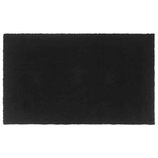 Zerbino Nero 90x150 cm Fibra di Cocco - homemem39