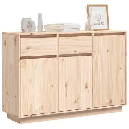 Credenza 110x34x75 cm in Legno Massello di Pino - homemem39