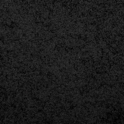 Tappeto Shaggy a Pelo Lungo Moderno Nero 160x230 cm - homemem39