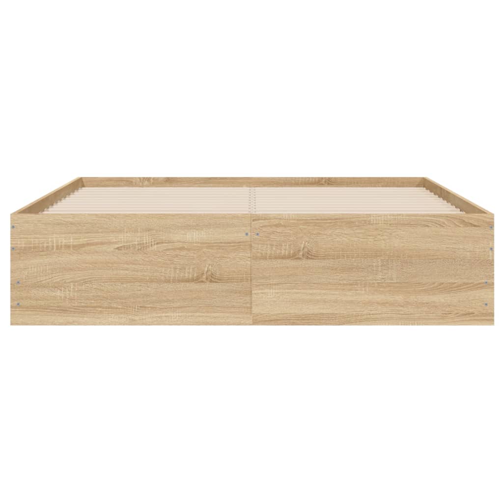 Giroletto Cassetti Rovere Sonoma 120x190 cm Legno Multistrato - homemem39