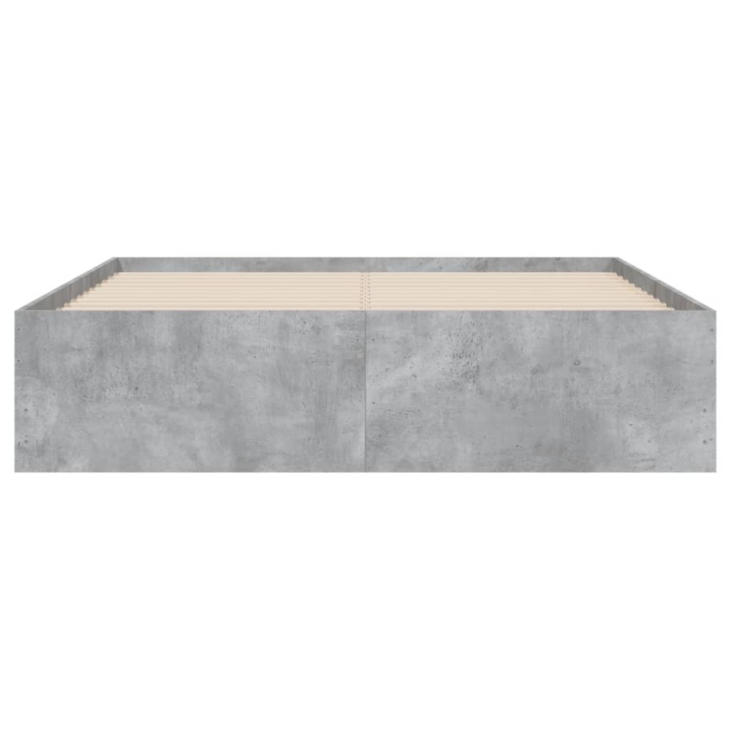 Giroletto Cassetti Grigio Cemento 120x190 cm Legno Multistrato - homemem39