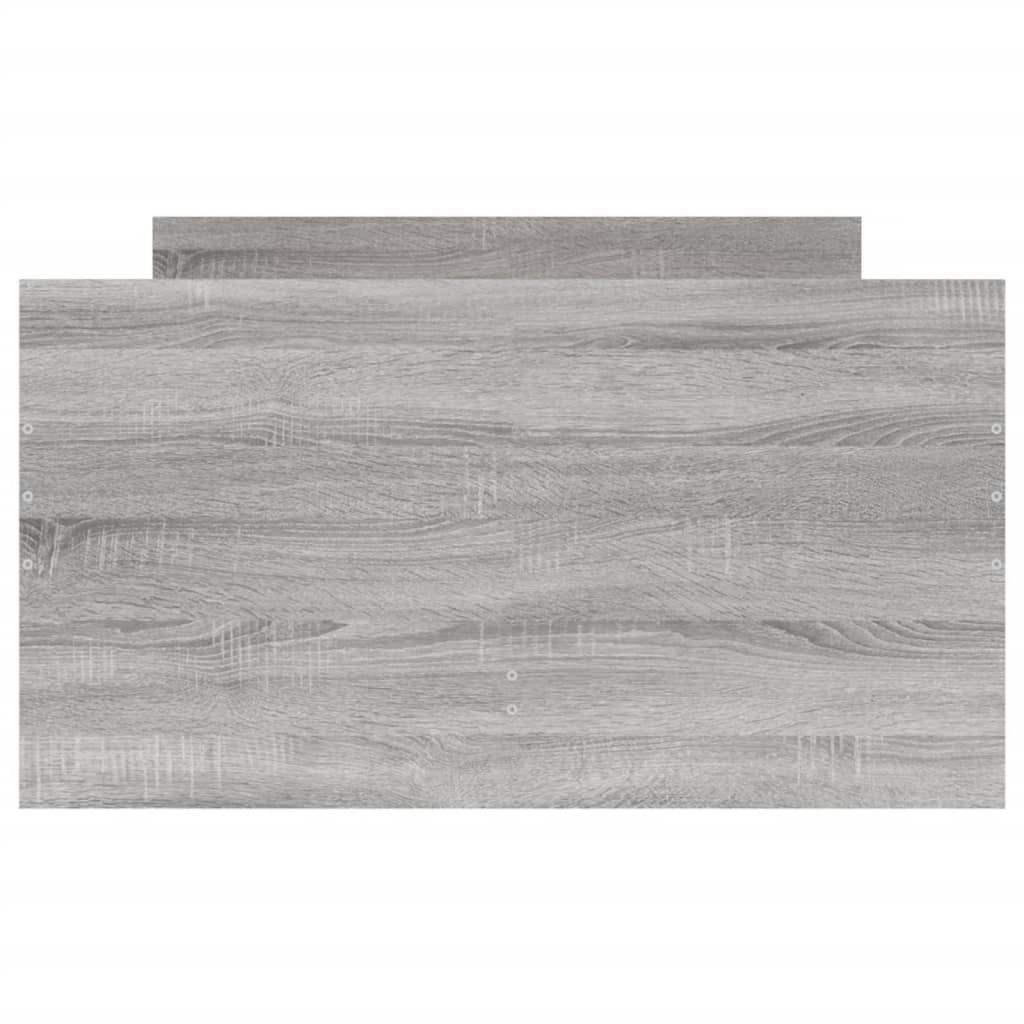 Giroletto con Cassetti Grigio Sonoma 90x200 cm - homemem39