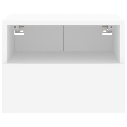 Mobili TV a Parete 2pz Bianchi 40x30x30 cm in Legno Multistrato - homemem39