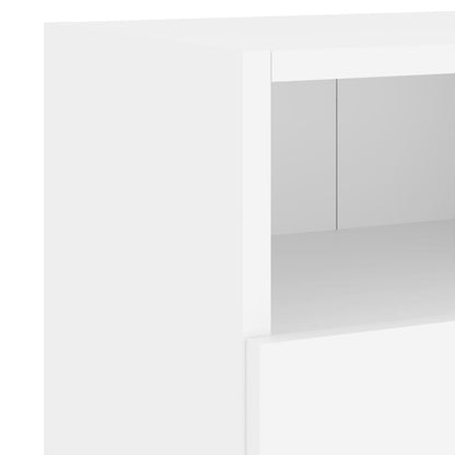 Mobile TV a Parete Bianco 60x30x30 cm in Legno Multistrato - homemem39