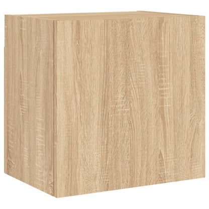 Mobile TV Parete Rovere Sonoma 40,5x30x40 cm Legno Multistrato - homemem39