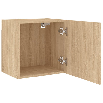 Mobile TV Parete Rovere Sonoma 40,5x30x40 cm Legno Multistrato - homemem39