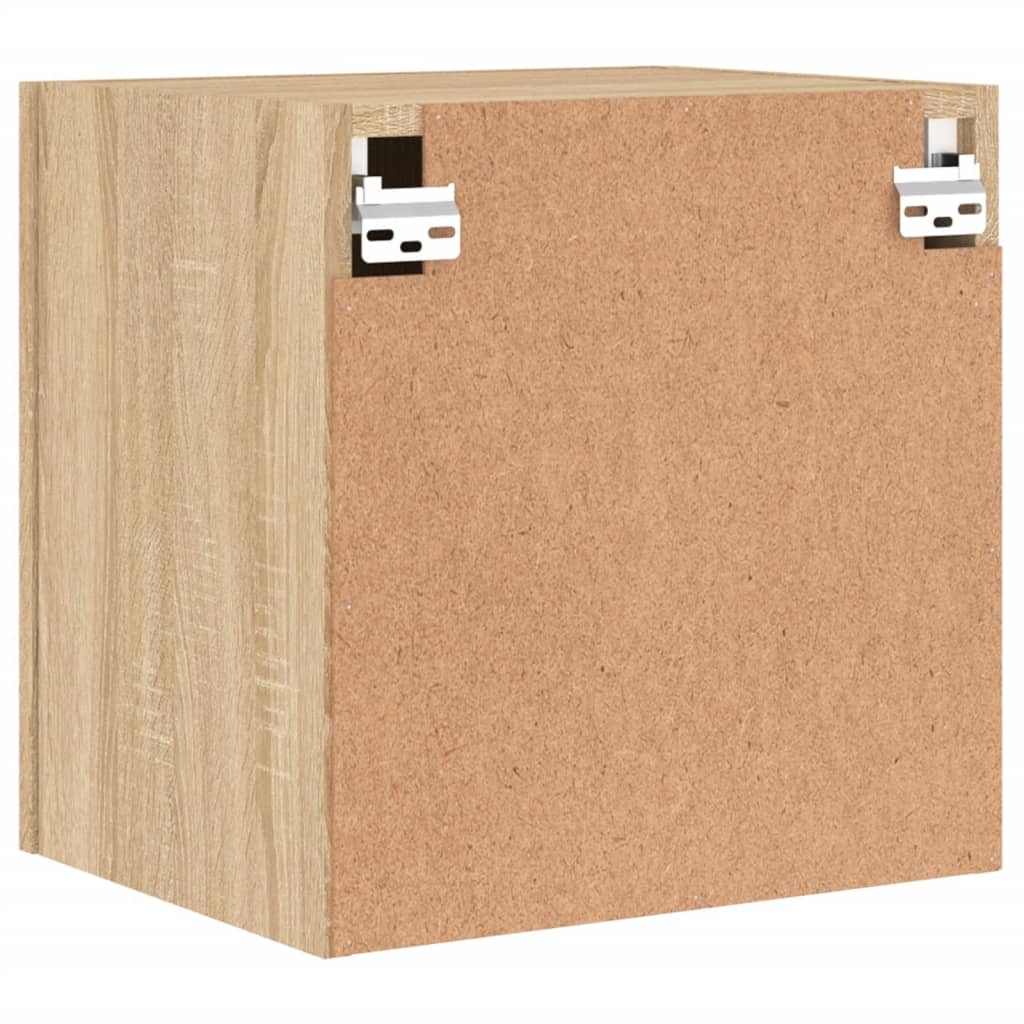 Mobile TV Parete Rovere Sonoma 40,5x30x40 cm Legno Multistrato - homemem39