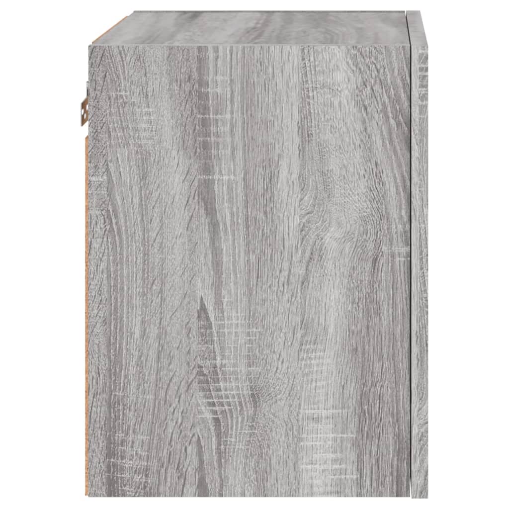 Mobile TV Parete Grigio Sonoma 40,5x30x40 cm Legno Multistrato - homemem39