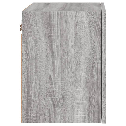 Mobili TV Muro 2pz Grigio Sonoma 40,5x30x40cm Legno Multistrato - homemem39