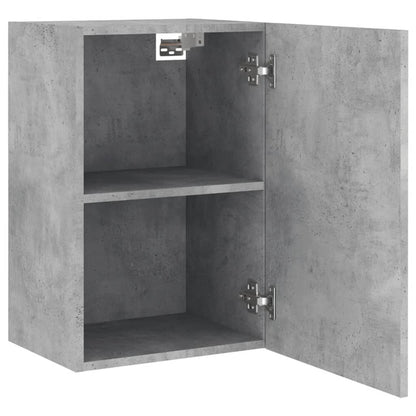 Mobile TV Parete Grigio Cemento 40,5x30x60 cm Legno Multistrato - homemem39