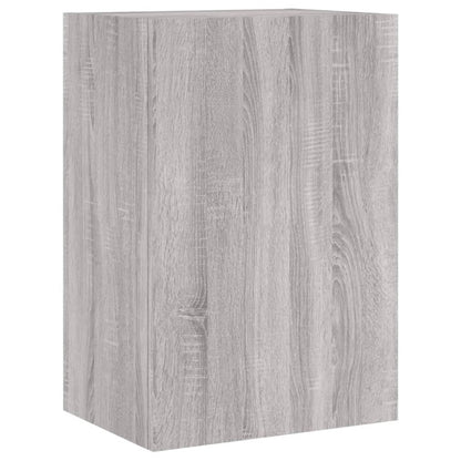 Mobile TV Parete Grigio Sonoma 40,5x30x60 cm Legno Multistrato - homemem39