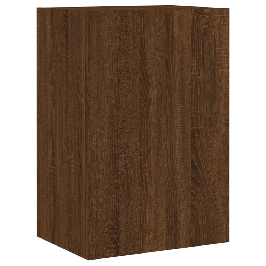 Mobile TV Parete Rovere Marrone 40,5x30x60 cm Legno Multistrato - homemem39