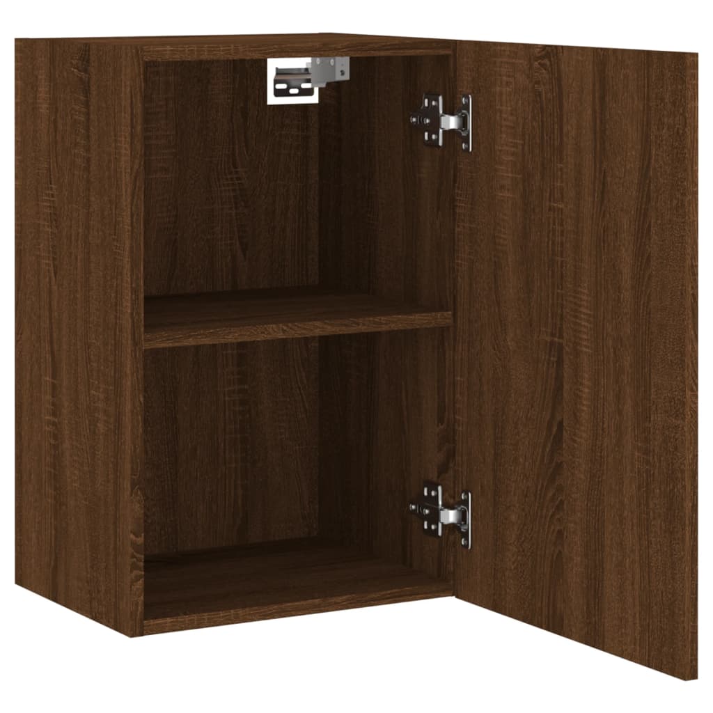 Mobile TV Parete Rovere Marrone 40,5x30x60 cm Legno Multistrato - homemem39