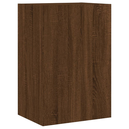 Mobili TV Muro 2 pz Rovere Marrone 40,5x30x60 Legno Multistrato - homemem39