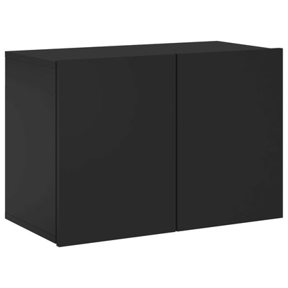 Mobile TV a Parete Nero 60x30x41 cm - homemem39