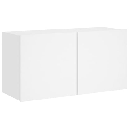 Mobile TV a Parete Bianco 80x30x41 cm - homemem39