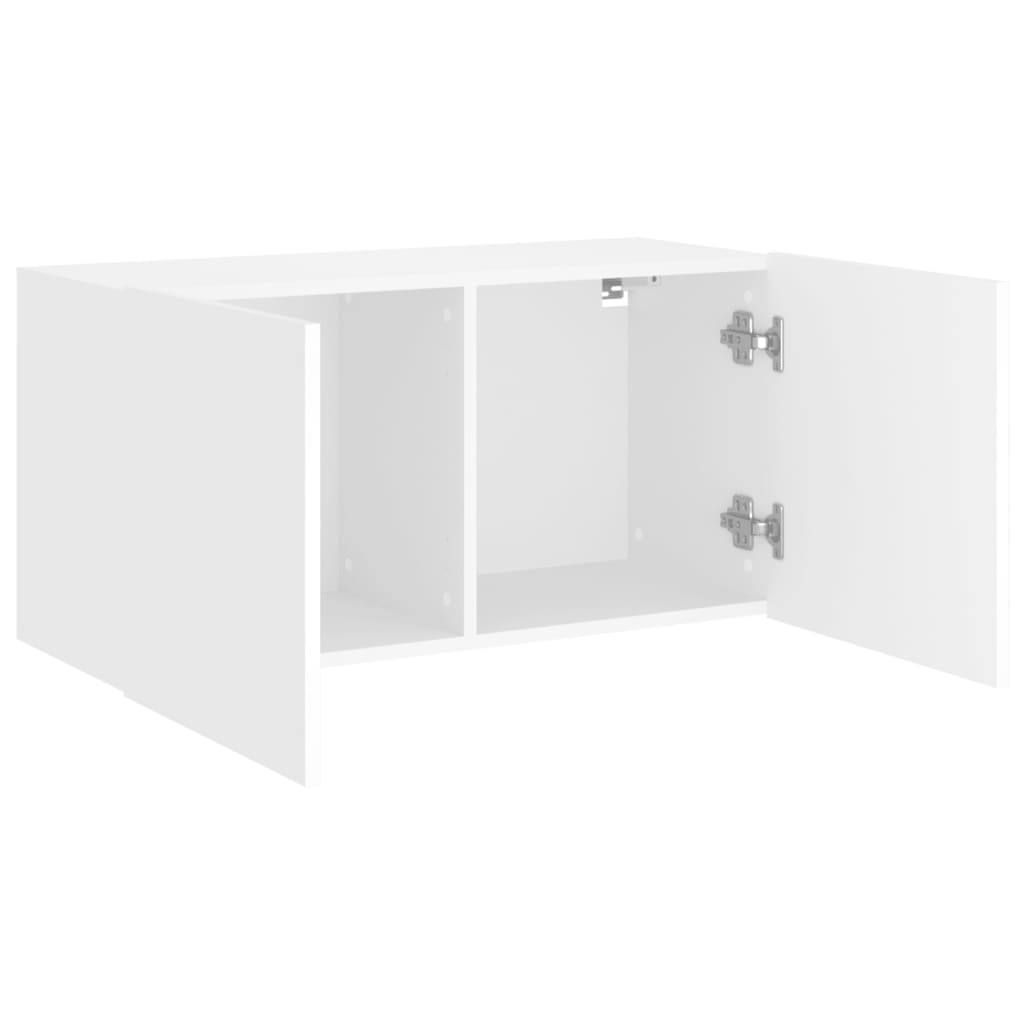 Mobile TV a Parete Bianco 80x30x41 cm - homemem39