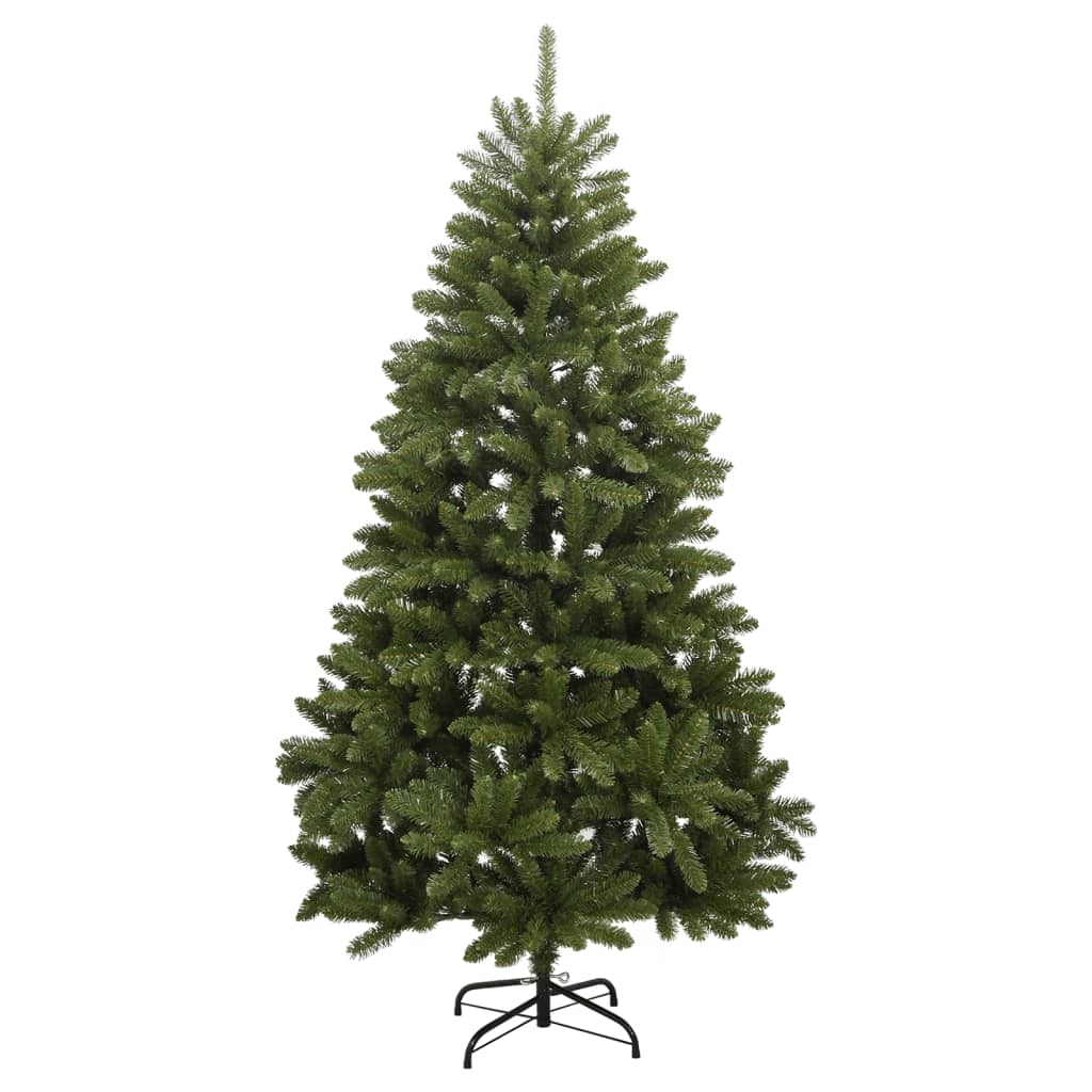 Albero Natale Incernierato con 300 LED e Palline 240 cm - homemem39