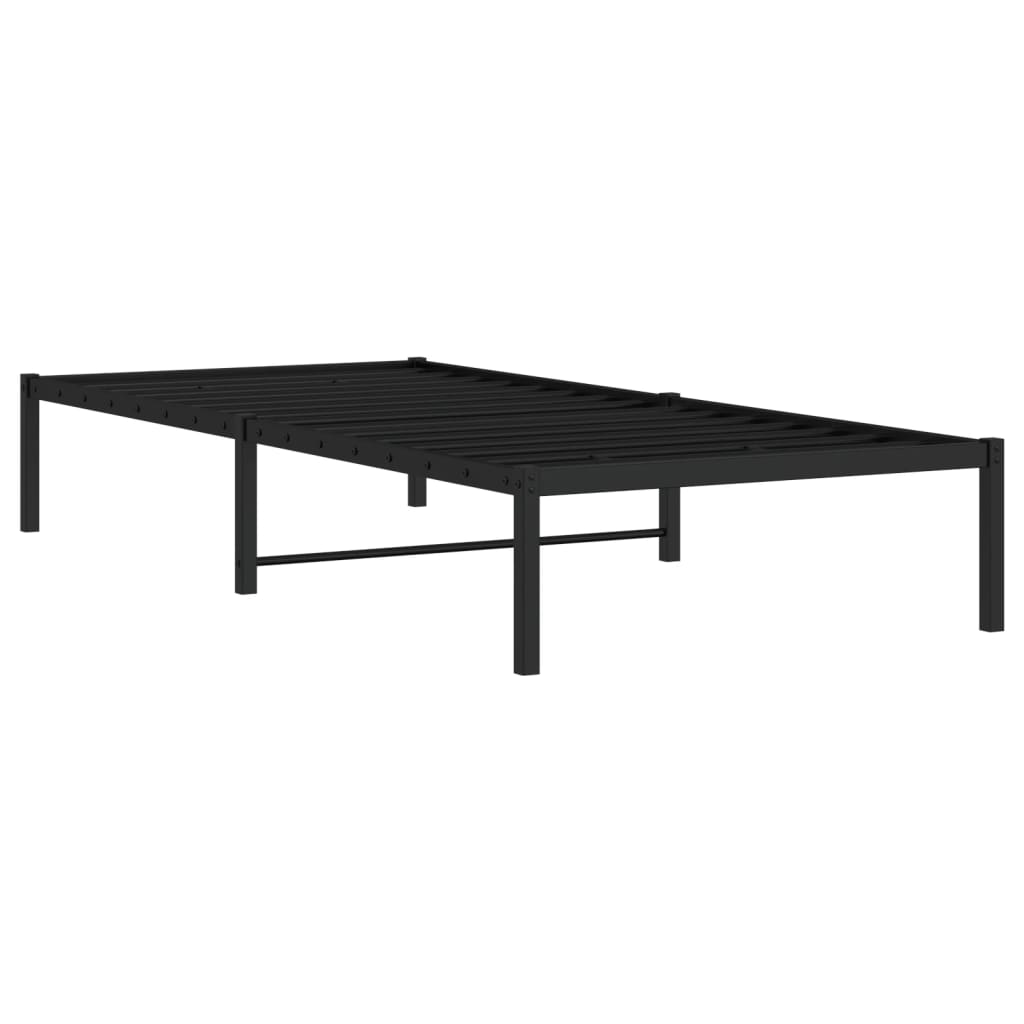 Giroletto in Metallo Nero 90x190 cm - homemem39