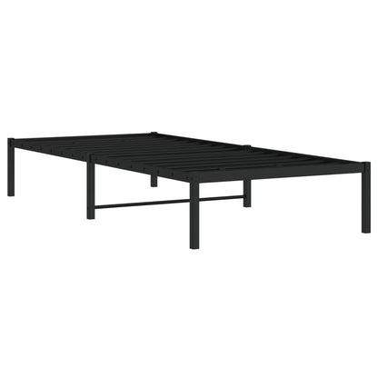 Giroletto in Metallo Nero 90x200 cm - homemem39