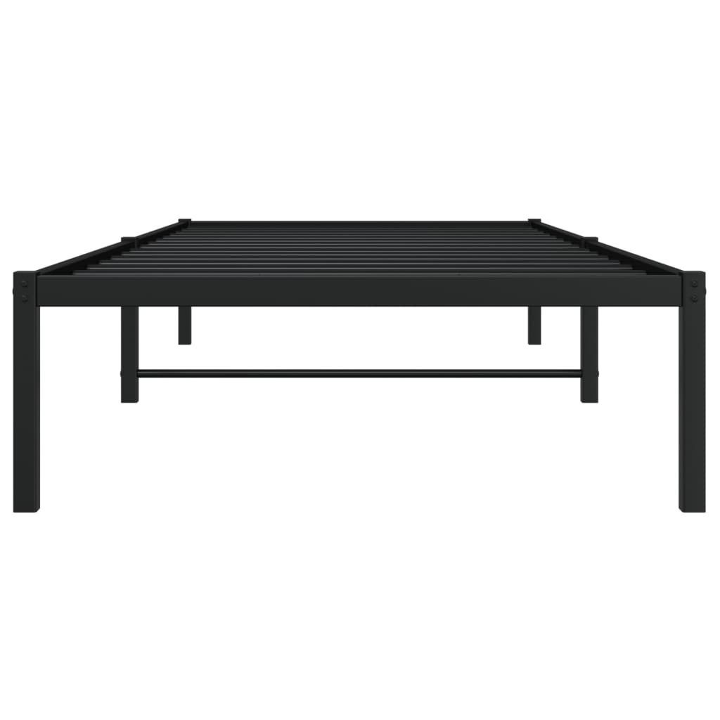 Giroletto in Metallo Nero 90x200 cm - homemem39