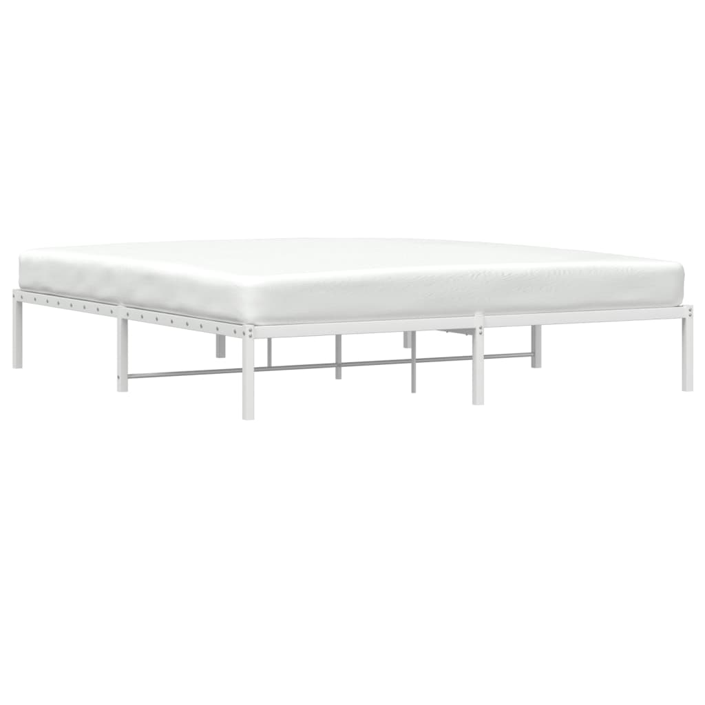 Giroletto Metallo Bianco 183x213 cm - homemem39